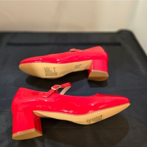 BRAND NEW FOREVER CHUNKY MARY JANE  BLOCK HEELS ANKLE STRAP PUMPS - Picture 10 of 14